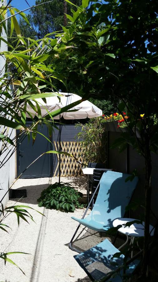 Studio Charmant Et Calme Villeneuve Les Avignon Entree Et Cour Independantes Climatisation Piscine Parking 外观 照片