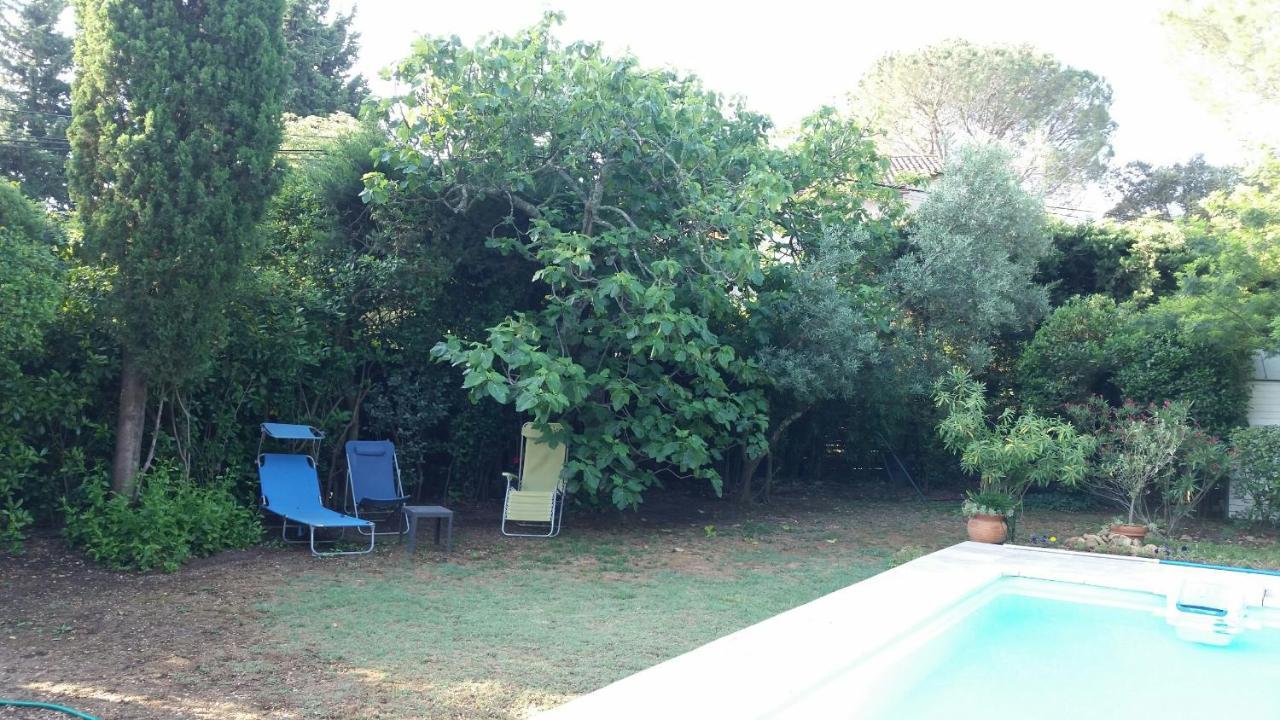 Studio Charmant Et Calme Villeneuve Les Avignon Entree Et Cour Independantes Climatisation Piscine Parking 外观 照片